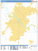 Cedar Rapids Digital Map Basic Style